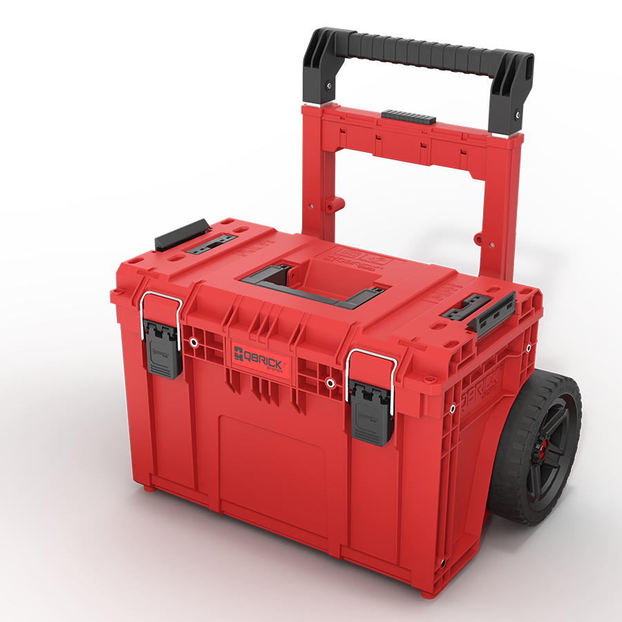 Qbrick_System_PRIME_Cart_RED_Ultra_HD Cutie pentru scule cu roti Qbrick System PRIME CART RED - imagine 1