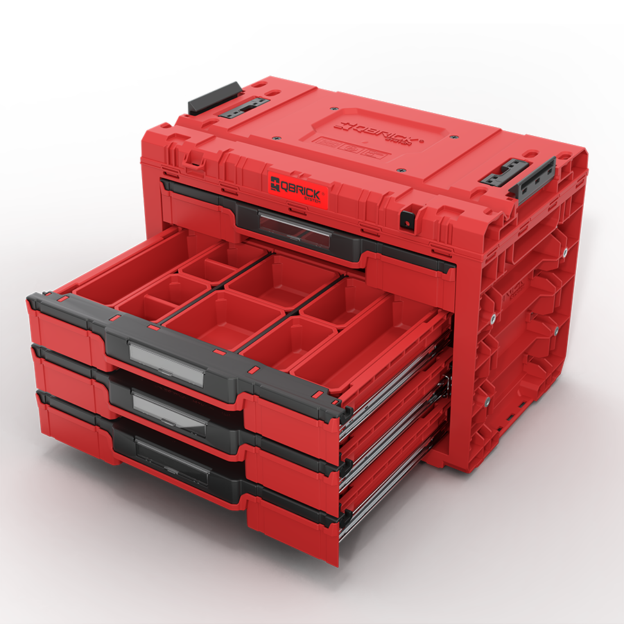 Cutie scule cu sertare PRIME Drawer 4 Toolbox Expert Red Ultra