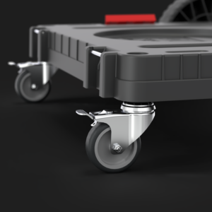 Platforma cu roti Qbrick ONE Allterrain Black