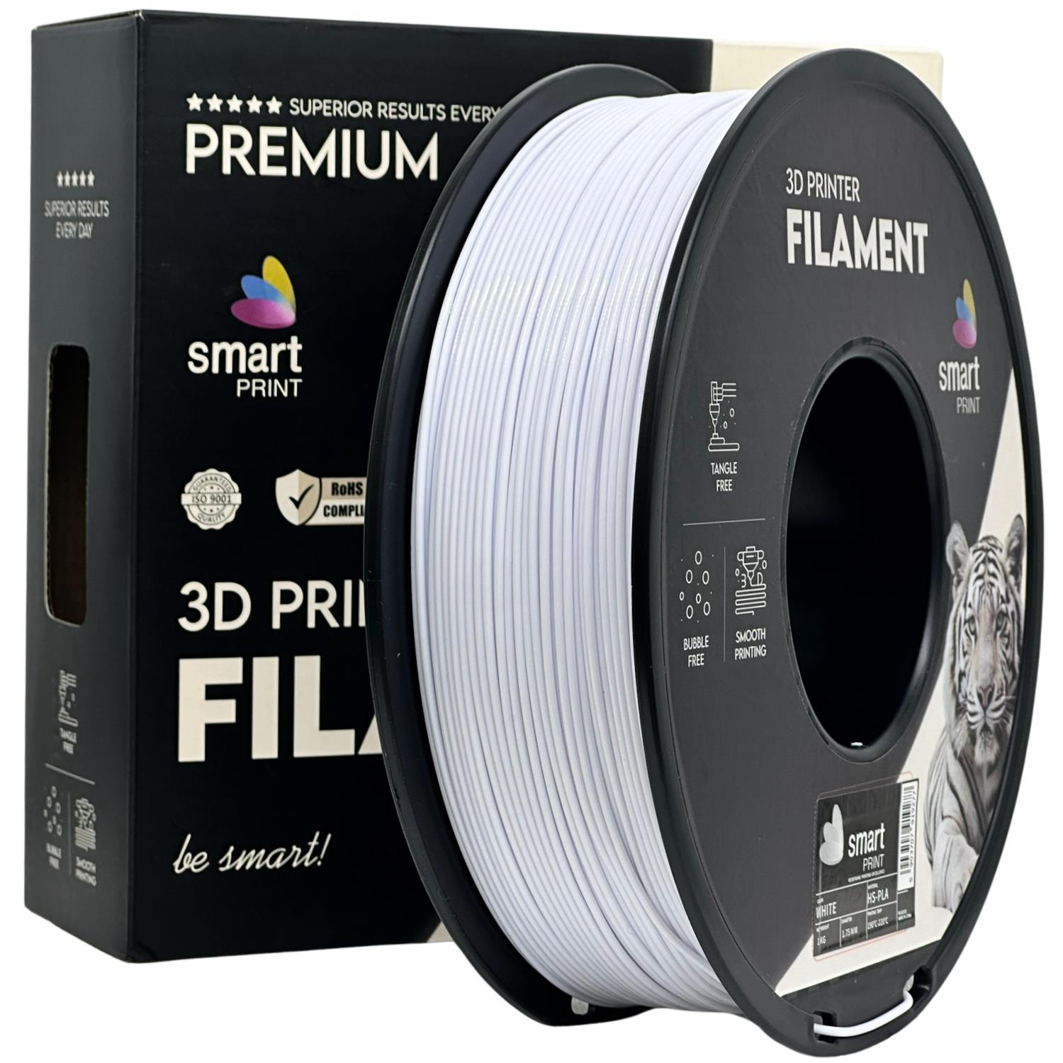 Filament 3D Profesional LAB PLA-HS White Filament 3D Profesional LAB PLA-HS White