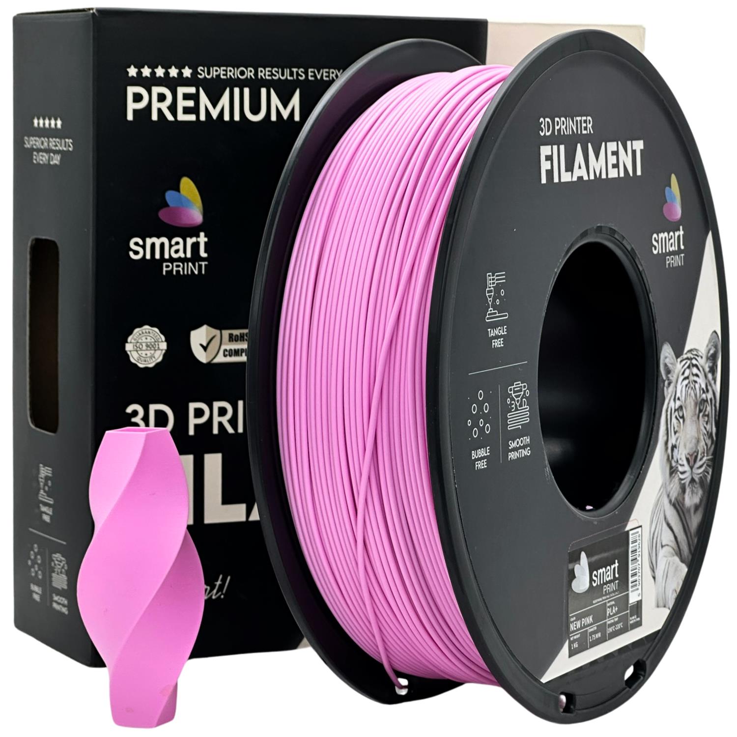Filament 3D Smart Print PLA+ New Pink Filament 3D Smart Print PLA+ New Pink
