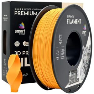 Filament 3D Smart Print PLA+ Orange 1.75 mm 1kg